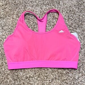 adidas Hot Pink Racerback Bikini Top